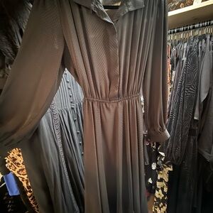 🖤Vintage Saks Fifth Avenue Black Long Sleeve Dress WITH POCKETS 🖤